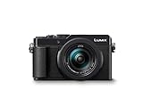 Panasonic LUMIX DC-LX100II Appareil photo numérique haut de gamme (21,77 MP, 24-75 mm Leica DC Vario Summilux Lens, F1.7-2.8, 4K, noir)- Version étrangère