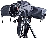 Caméra Couverture Anti-Pluie - Meersee Housse Protection Imperméable pour Canon, Nikon,DSLR Reflex