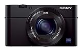 Sony RX100 III | Appareil photo Expert Premium Compact (Capteur de type 1.0, Optique 24-70mm F1.8-2.8 Zess, écran inclinable pour Vlog)
