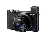 Sony RX100 VI | Appareil photo Expert Premium Compact(Capteur de type 1.0, Optique Zeiss 24-200mm f/2.8-4.5 , vidéo 4K, écran inclinable)